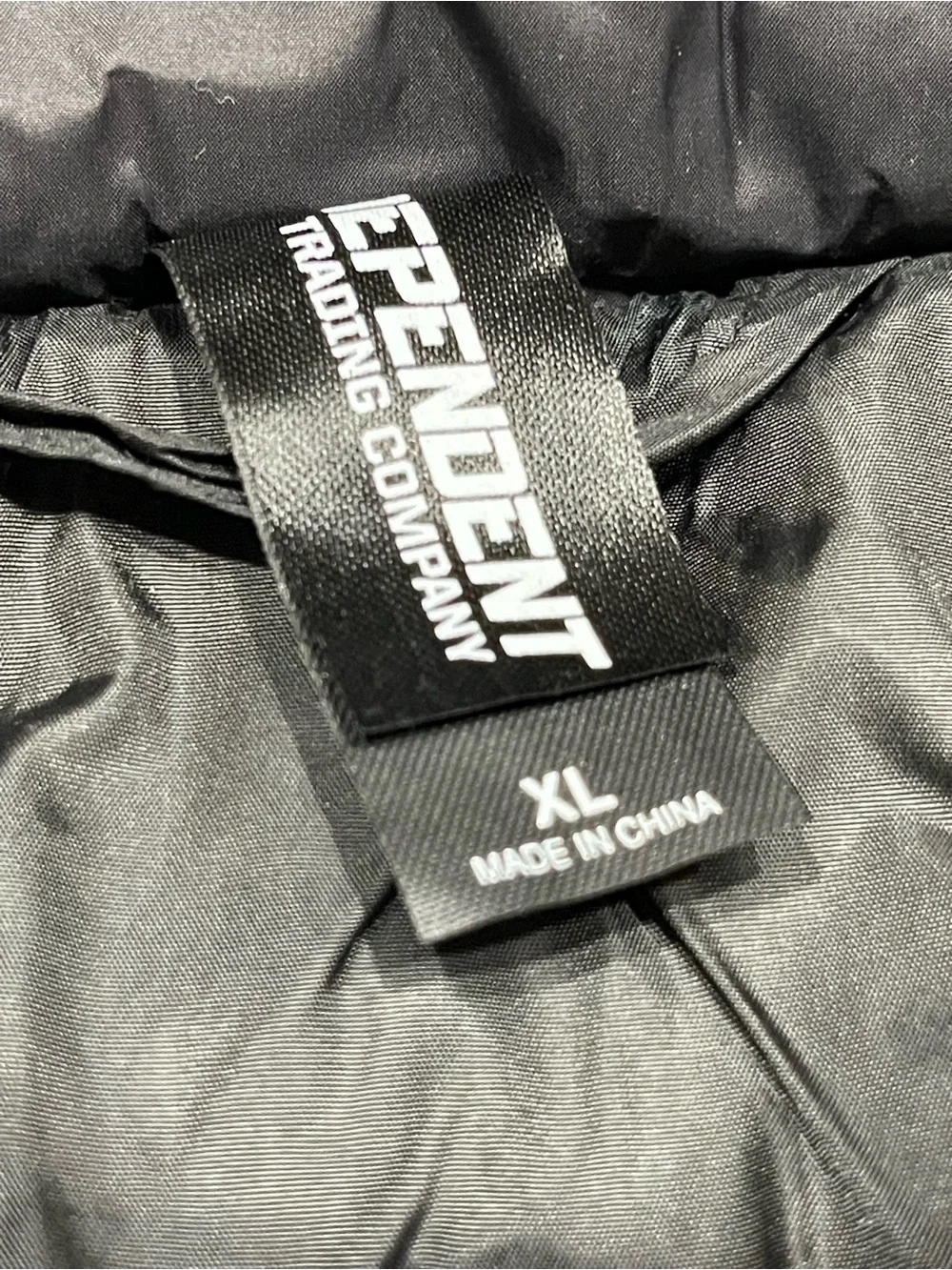 Men's Lightweight Quilted Puffer Jacket - Charcoal